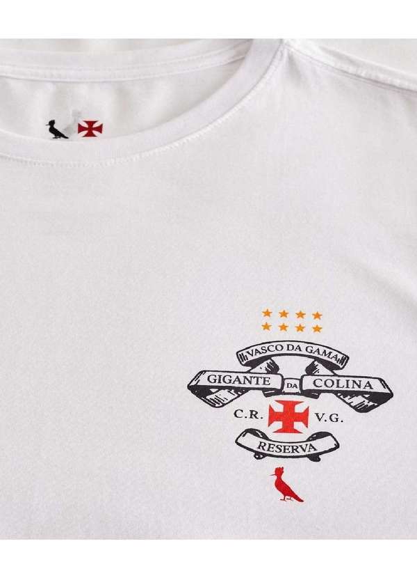 Reserva - Camiseta Estampada Gigante Vasco Reserva Branco 5