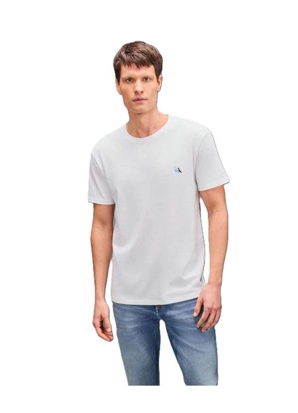 Reserva - Camiseta Estampada Gremista Reserva Branco