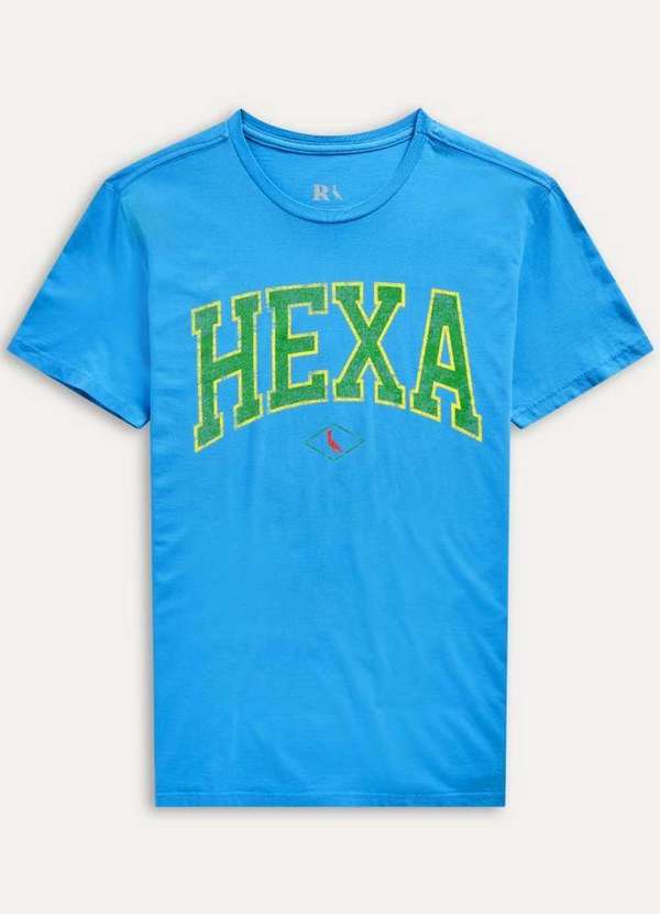 Reserva - Camiseta Estampada Hexa Reserva Azul Stoned 4
