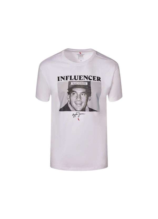 Reserva - Camiseta Estampada Influencer Senna Reserva Branco 4