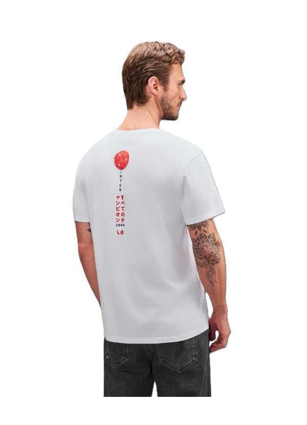 Reserva - Camiseta Estampada Japao Inter Reserva Branco 3