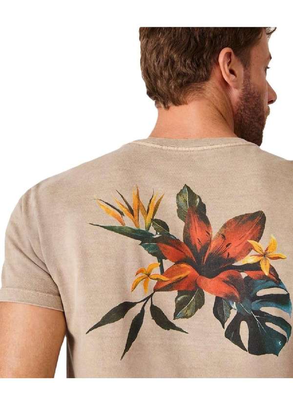 Reserva - Camiseta Estampada Jardim Reserva Bege 3