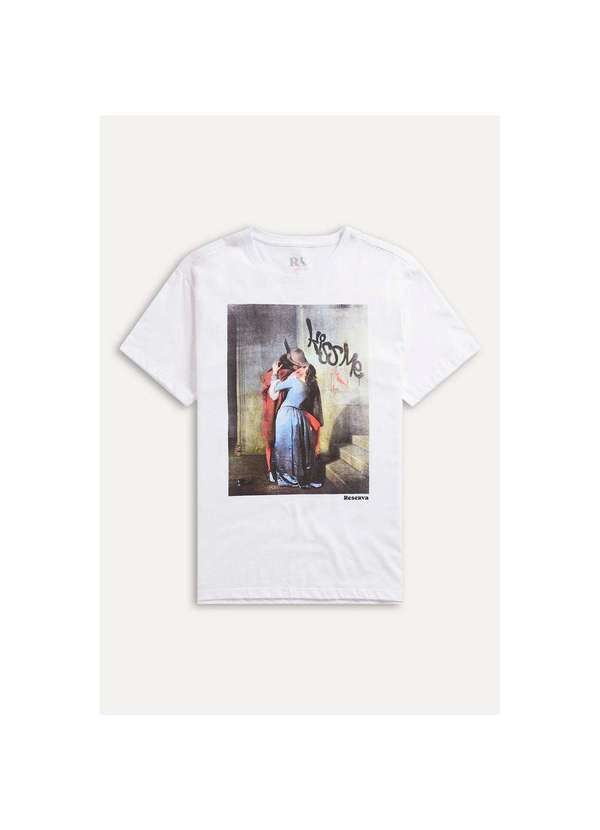 Reserva - Camiseta Estampada Kiss Me Reserva Branco 4