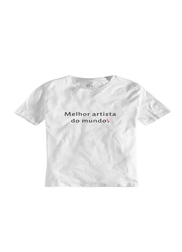 Reserva - Camiseta Estampada Melhor Artista Reserva Branco