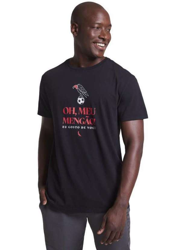 Reserva - Camiseta Estampada Oh Meu Mengão Reserva Preto 2