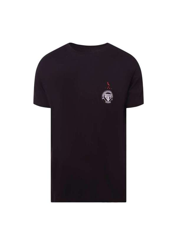 Reserva - Camiseta Estampada Patch São Paulo Reserva Preto
