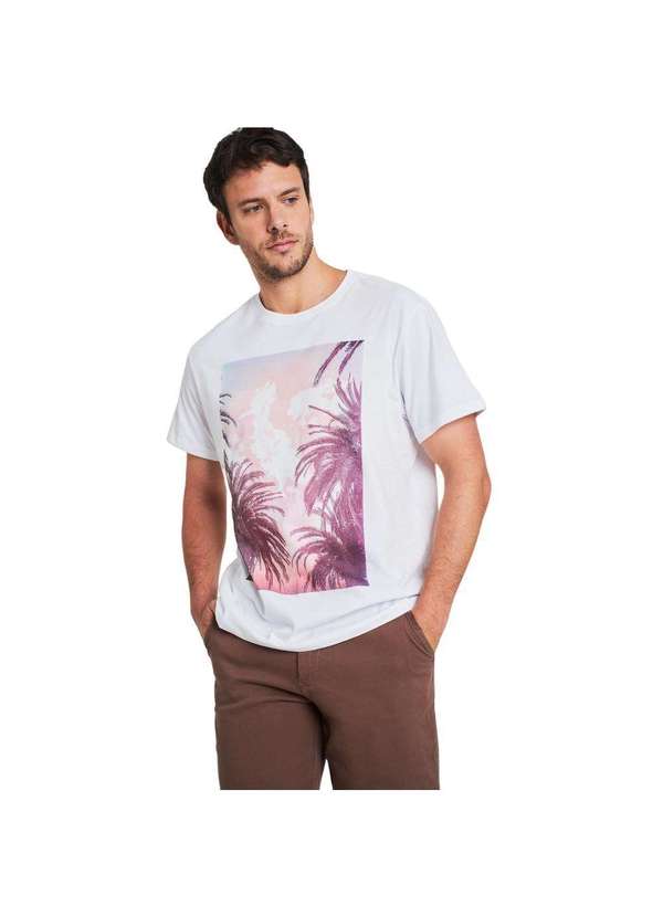 Reserva - Camiseta Estampada Pica Pau Céu Abr Reserva Branco 1