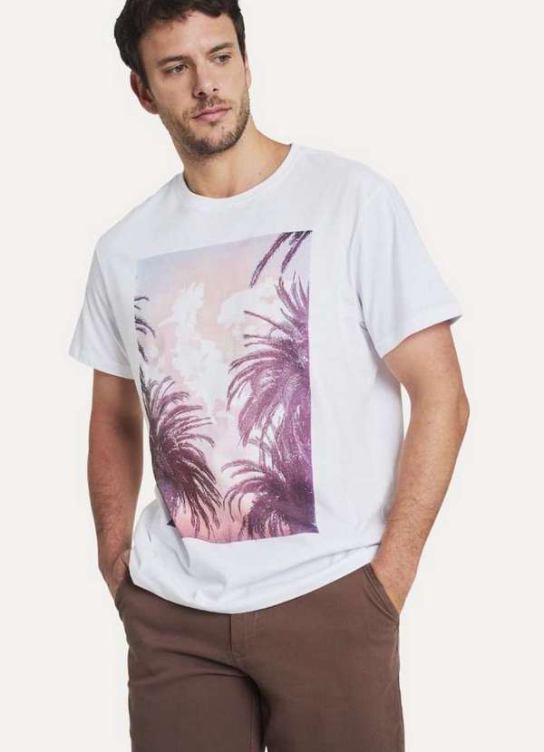 Reserva - Camiseta Estampada Pica Pau Céu Abr Reserva Branco 2