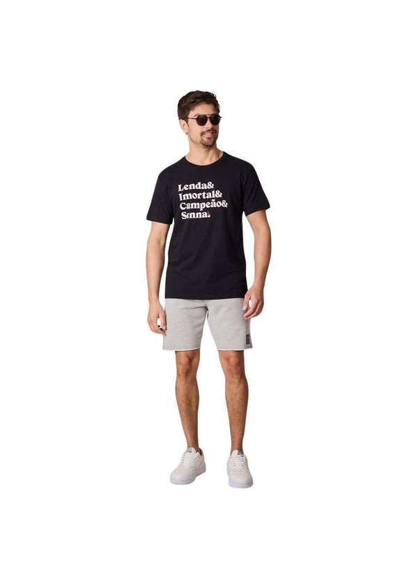 Reserva - Camiseta Estampada Senna Reserva Preto 3