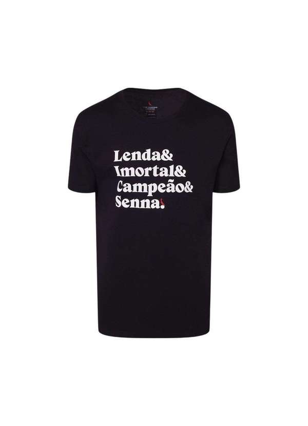Reserva - Camiseta Estampada Senna Reserva Preto 4