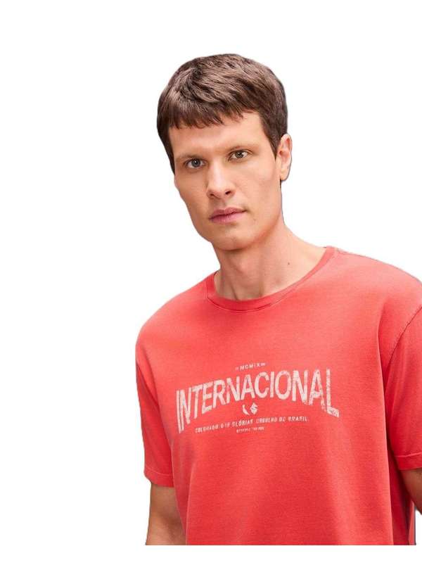 Reserva - Camiseta Estampada Sport Club Inter Reserva Vermelho Stoned 2