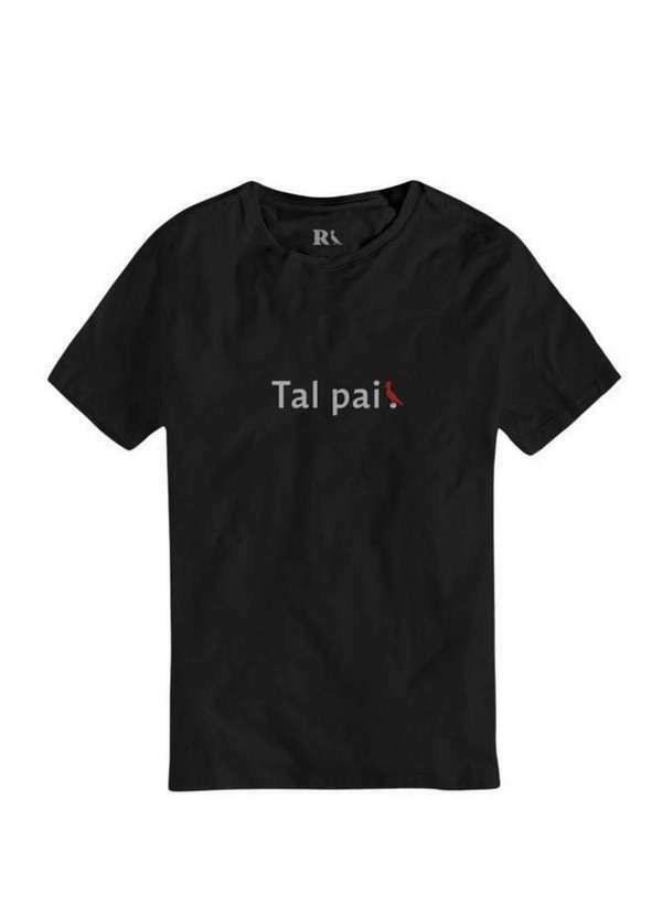 Reserva - Camiseta Estampada Tal Pai Reserva Preto