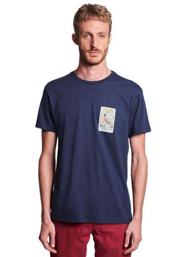 Reserva - Camiseta Estampada Tarot Reserva Marinho