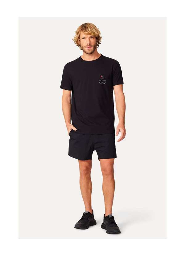 Reserva - Camiseta Estampada Tricolor São Paulo Reserva Preto 2