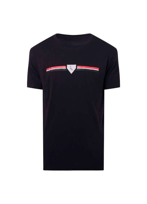 Reserva - Camiseta Estampada Uniforme Sp Reserva Preto