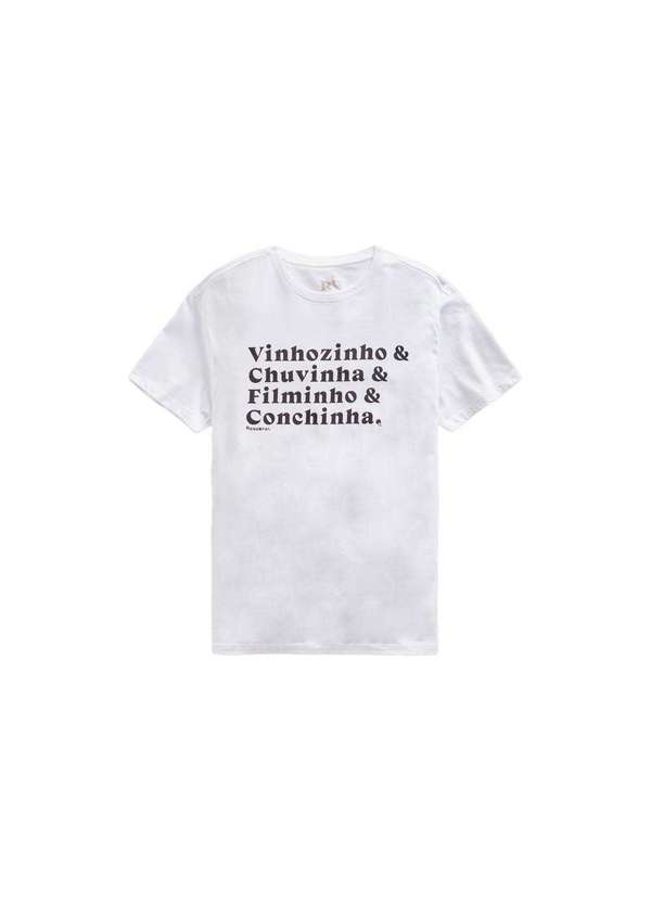 Reserva - Camiseta Estampada Vinhozinho Reserva Branco