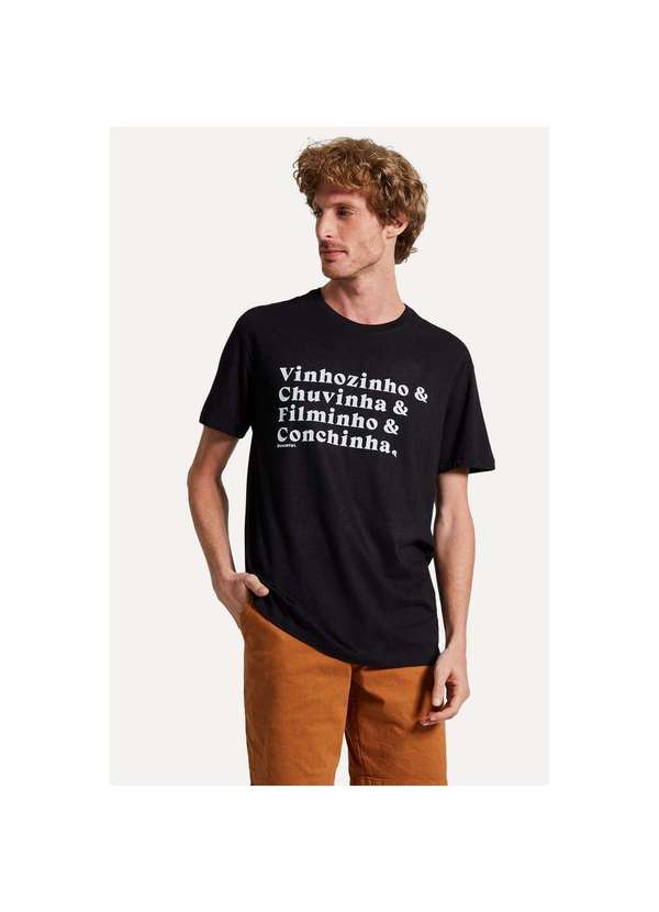 Reserva - Camiseta Estampada Vinhozinho Reserva Preto 2