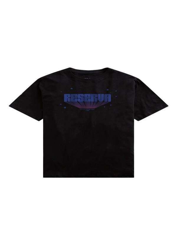 Reserva - Camiseta Estrelas Reserva Preto