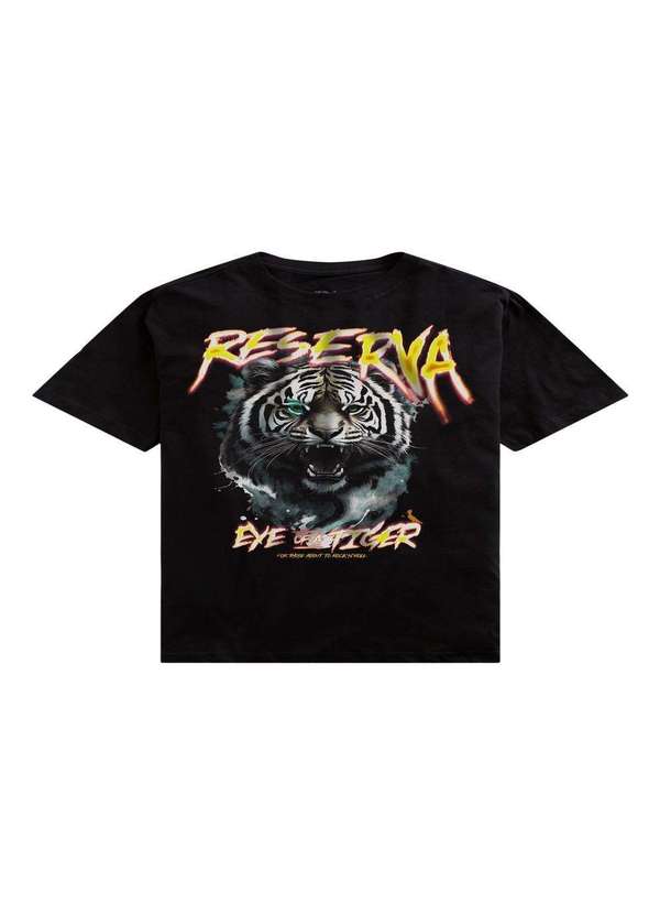 Reserva - Camiseta Eye Of a Tiger Reserva Preto