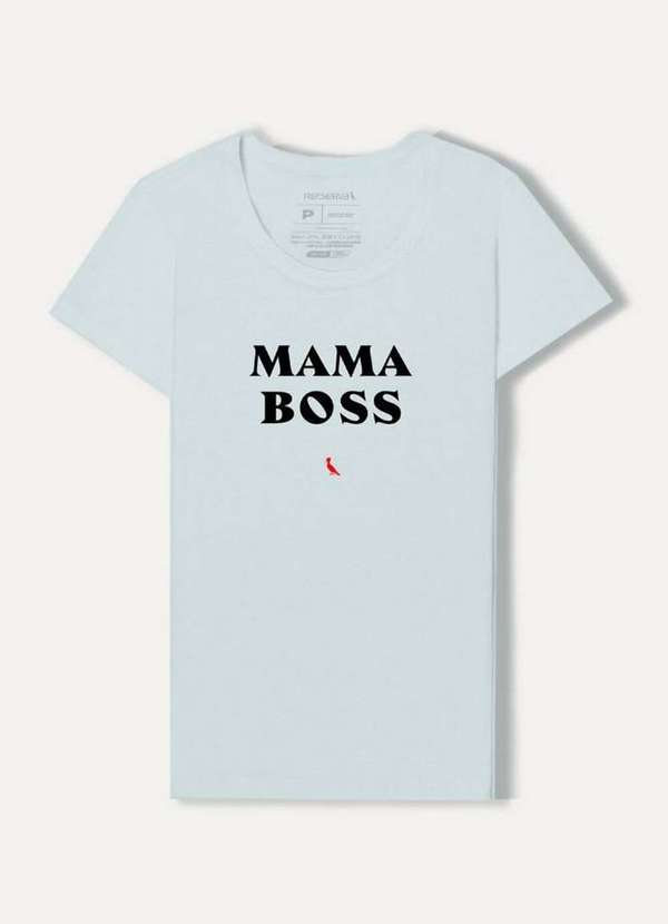 Reserva - Camiseta Feminina Estampa Mama Boss Reserva Branco 2