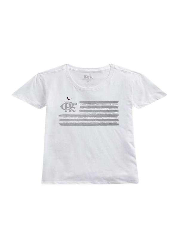 Reserva - Camiseta Feminina Fla Bandeira Srn Reserva Branco