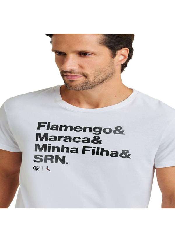 Reserva - Camiseta Flamengo Maraca Filha Reserva Branco 2