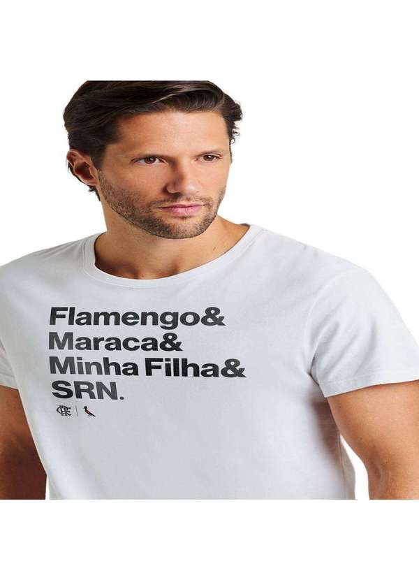 Reserva - Camiseta Flamengo Maraca Filha Reserva Branco 3