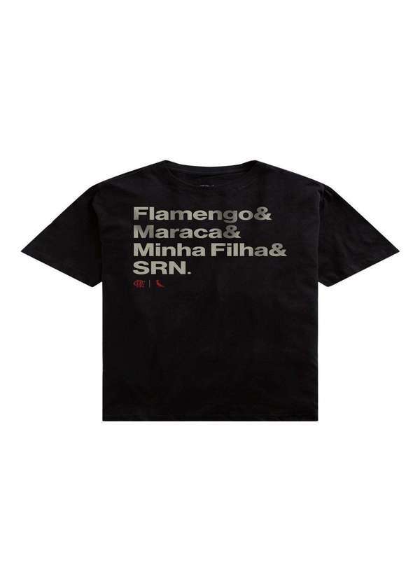 Reserva - Camiseta Flamengo Maraca Filha Reserva Preto