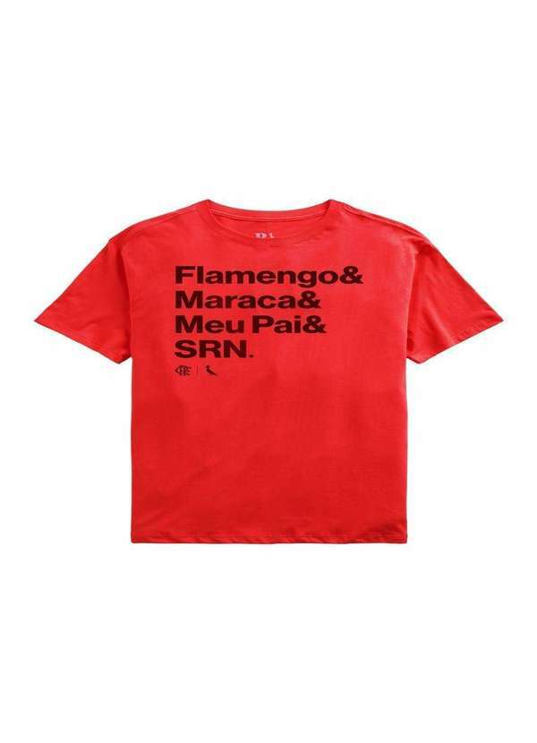 Reserva - Camiseta Flamengo Maraca Pai Reserva Vermelho