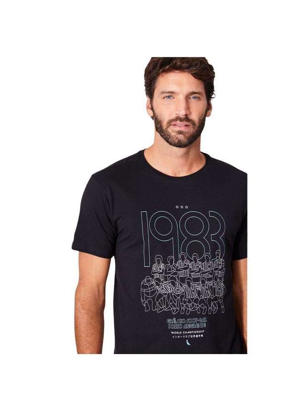 Reserva - Camiseta Jogadores Grêmio Azul Reserva Preto