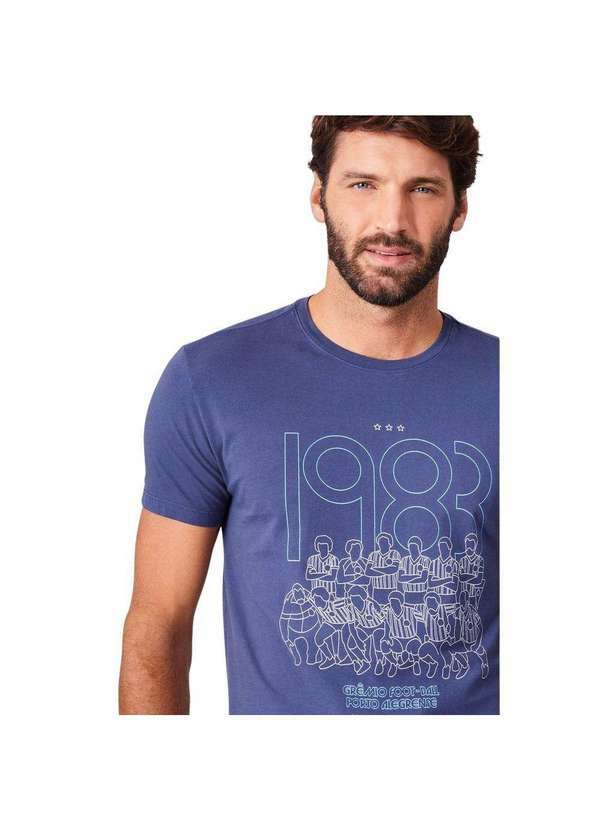 Reserva - Camiseta Jogadores Grêmio Azul Reserva Marinho