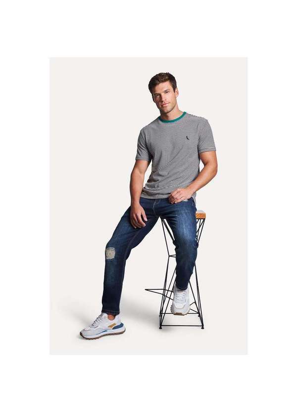 Reserva - Camiseta Listradinho Color Reserva Verde Bandeira