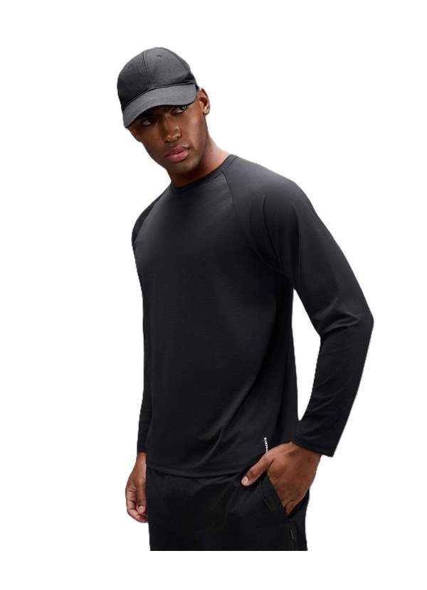 Reserva - Camiseta Manga Longa Raglan Uv Reserva Preto