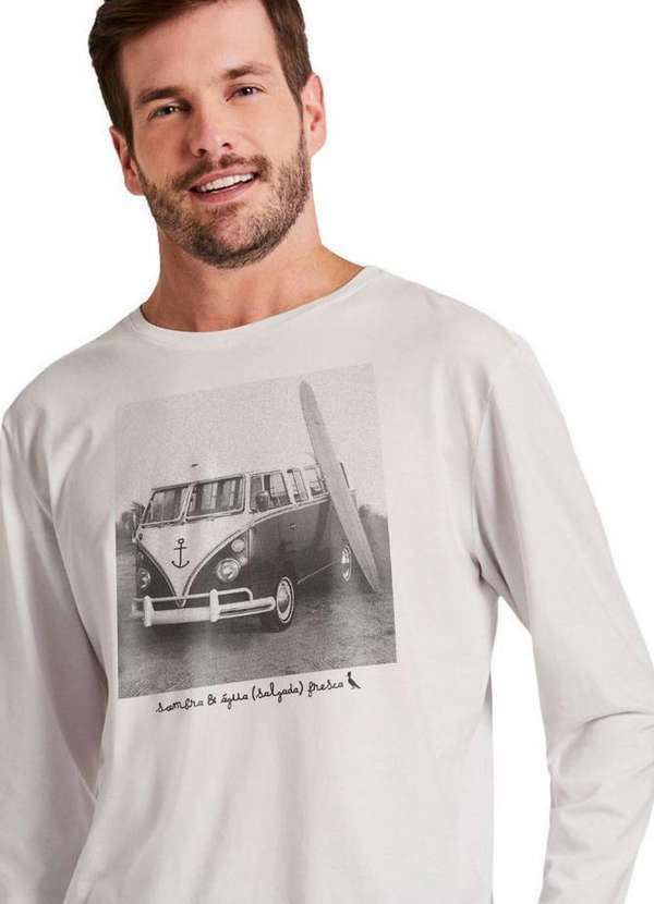 Reserva - Camiseta Ml Kombi Reserva Branco