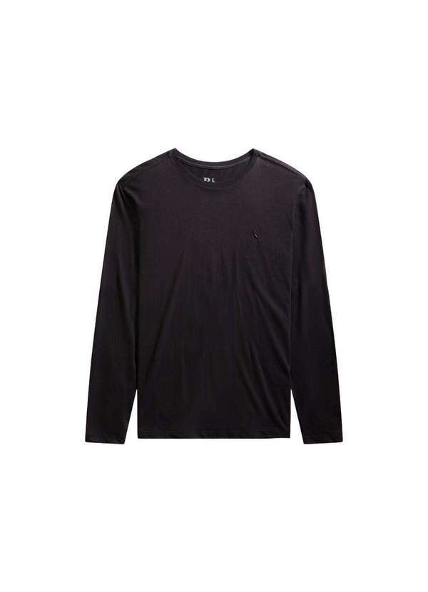 Reserva - Camiseta Ml Pica Pau Bordado Noturno Reserva Preto