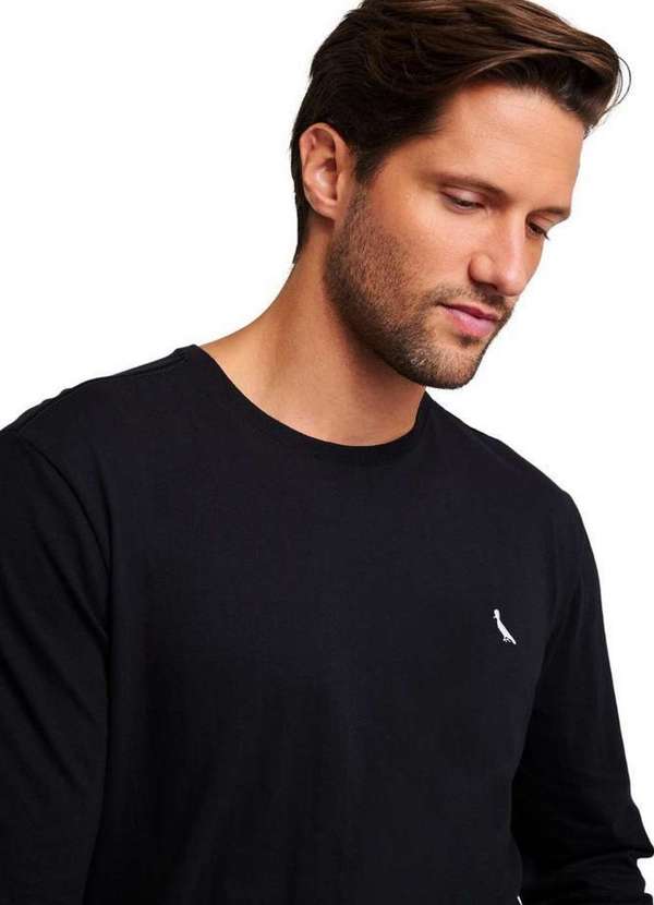 Reserva - Camiseta Ml Pica Pau Bordado Suspiro Reserva Preto 4