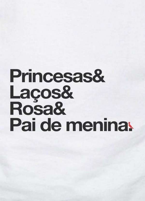 Reserva - Camiseta Reserva Pai de Princesa Branco 2