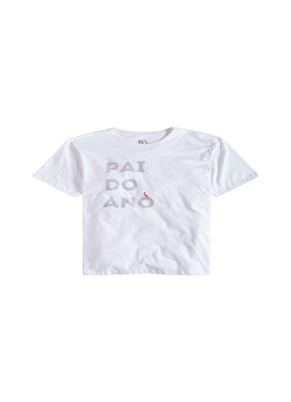 Reserva - Camiseta Pai do Ano Estilo Conforto Reserva Branco