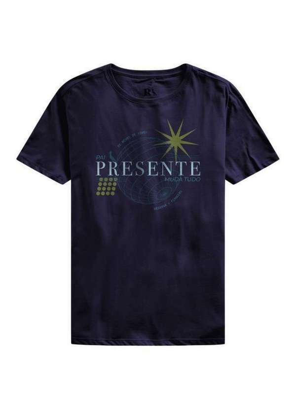 Reserva - Camiseta Pai Presente Muda Tudo Reserva Marinho