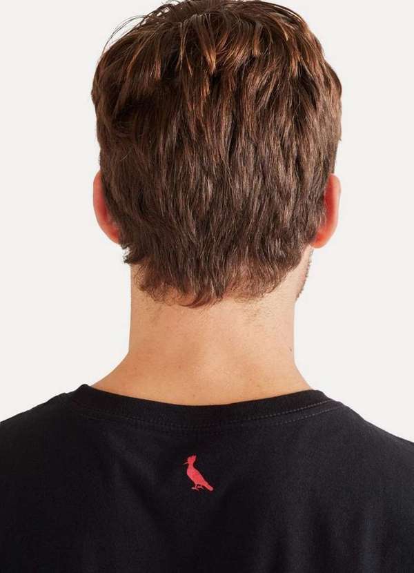 Reserva - Camiseta Pica Pau Café Conforto Casual Reserva Preto 3