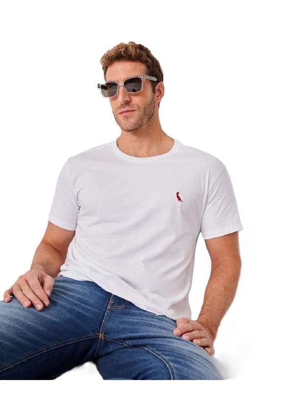 Reserva - Camiseta R Brasa Pica Pau Bordado Reserva Branco 3