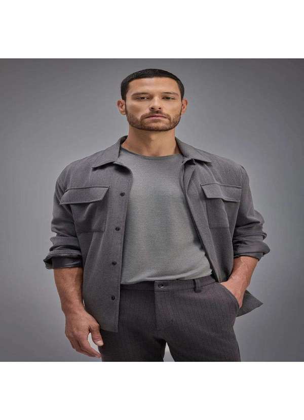 Reserva - Camiseta Regular Binado Montreal Reserva Cinza Lua 4