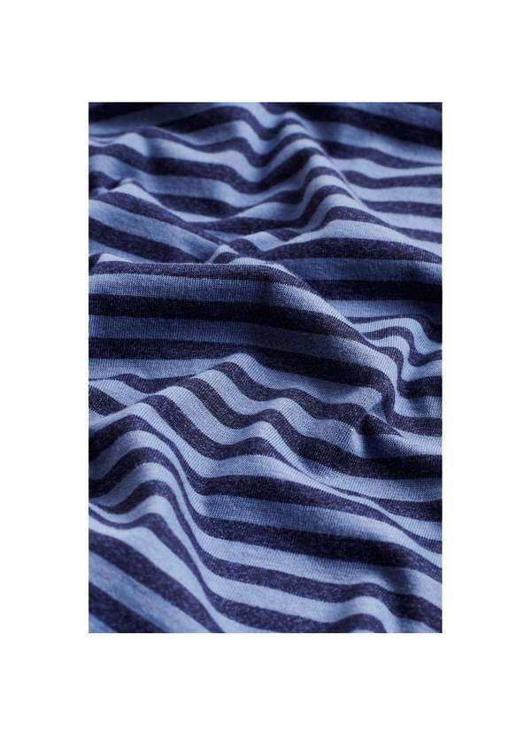 Reserva - Camiseta Regular Listrado Urca Reserva Carbono Az 6