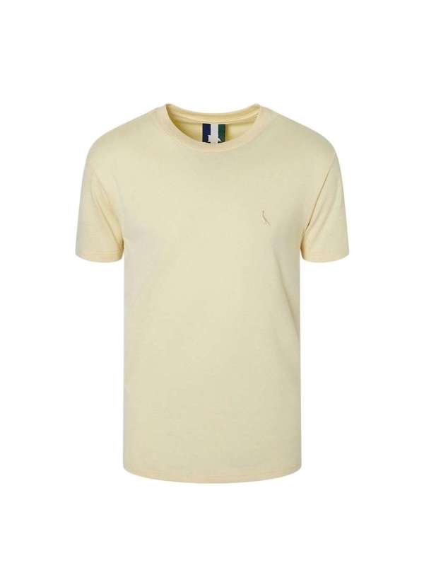 Reserva - Camiseta Regular Mescla Touch Reserva Amarelo Claro 3