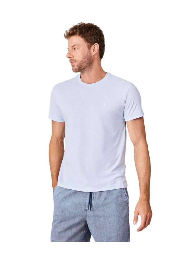 Reserva - Camiseta Regular Mescla Touch Reserva Azul Ceu
