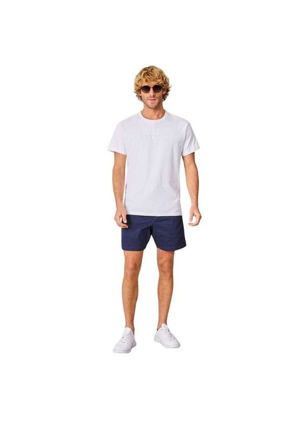 Reserva - Camiseta Slim Estampa Jeans Gold Reserva Branco 3