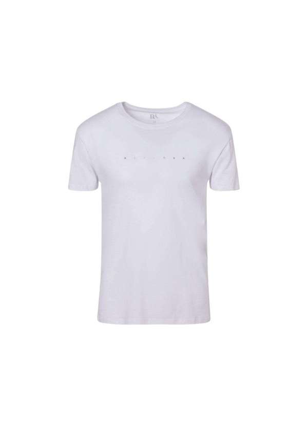 Reserva - Camiseta Slim Estampa Jeans Gold Reserva Branco 4