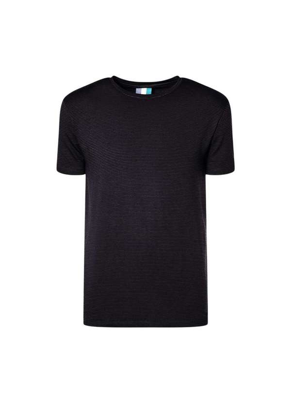 Reserva - Camiseta Slim Listra Modal Reserva Preto