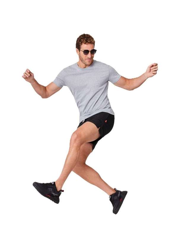 Reserva - Camiseta Slim Malha Pêssego Reserva Cinza 3