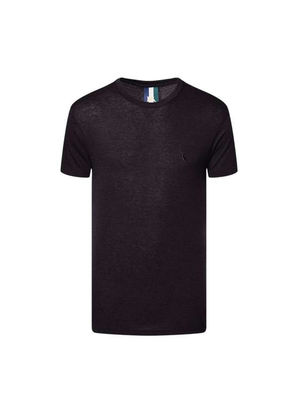 Reserva - Camiseta Slim Pêssego Fresh Reserva Preto